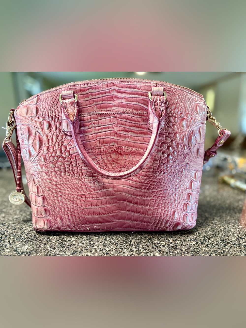 Brahmin Tea Rose Medium Duxbury